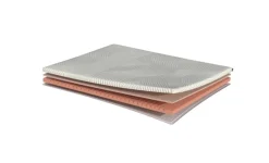 Topper PERFORMANCE Kaltschaum Viskoelastischer Schaum 90 x 200 x 8 cm Weiß