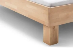 TRAUMWERKSTATT Bett 180 x 200 cm Kernbuche massiv