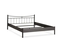 TRAUMWERKSTATT Metallbettgestell SVENJA 140 x 200 cm schwarz
