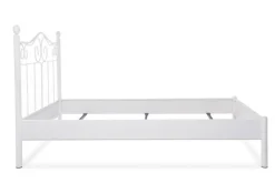 TRAUMWERKSTATT Metallbettgestell PALERMO 140 x 200 cm weiß