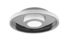 TRIO LED Badlampe Decke ASCARI 30 cm chromfarbig