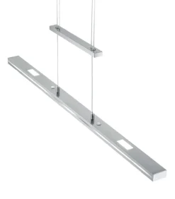 TRIO LED Balkenpendel Lacal nickelfarbig
