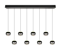 TRIO LED Balkenpendel TRS ORBIT 150cm nickelfarbig