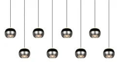 TRIO LED Balkenpendel TRS ORBIT 150cm nickelfarbig