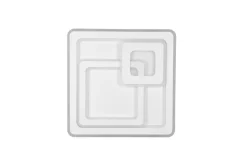 TRIO LED Deckenlampe MITA 51 x 51 cm weiß