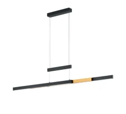 TRIO LED Pendellampe TRAJAN schwarz