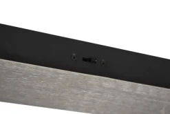 TRIO LED Pendelleuchte BLAZE 107 cm schwarz /nickelfarbig