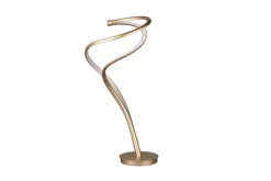 TRIO LED Tischlampe TRS NALA goldfarbig