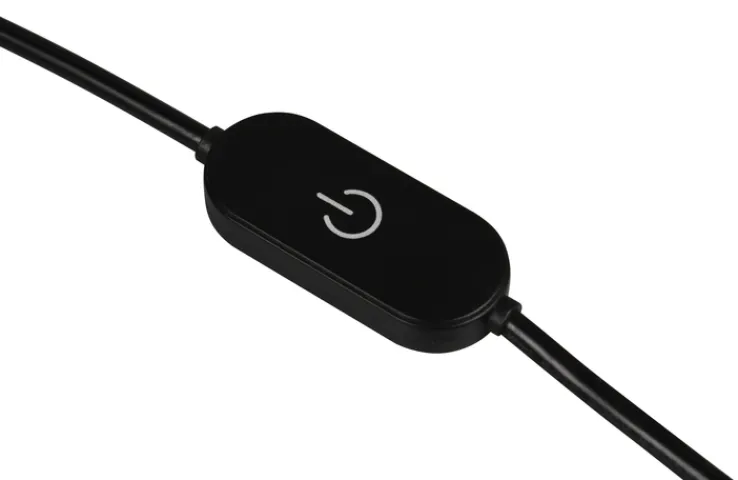 TRIO LED Tischlampe TRS ORBIT schwarz/coffee