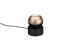 TRIO LED Tischlampe TRS ORBIT schwarz/coffee