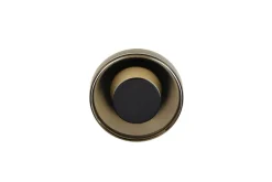 TRIO LED Wandleuchte CELESTE 22 cm schwarz /Rauchglas