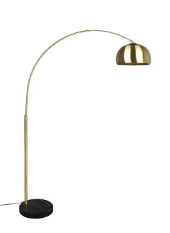 TRIO Retrofit Bogenlampe ARGENTINA messingfarbig