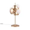 TRIO Retrofit Tischlampe TRS BUBBLE 50 cm goldfarbig