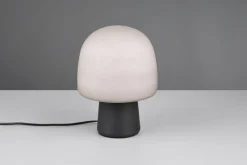 TRIO Retrofit Tischlampe STEEN 27 cm schwarz