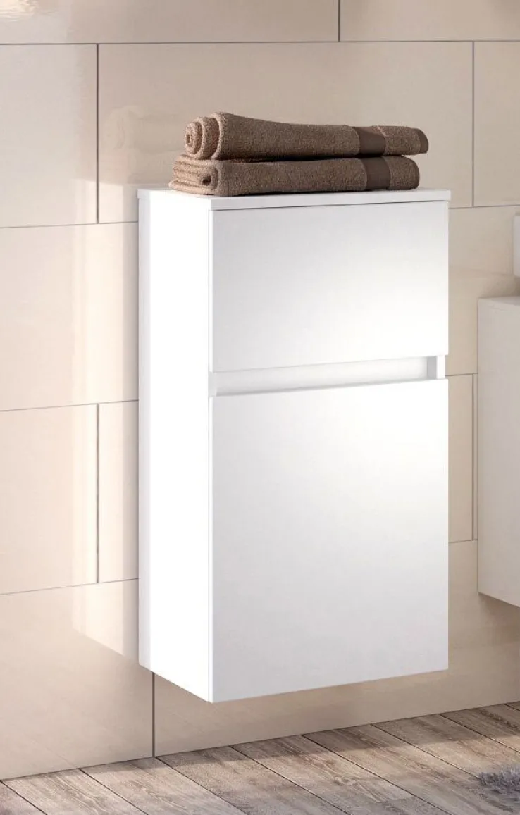 Unterschrank BAABE 40 x 79 cm Weiß matt