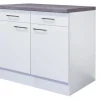 QUARTIER Unterschrank NEO US100 100 x 86 x 57 cm weiß