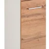 Unterschrank PARIS 30 x 64 cm Weiß/ Wotan Eiche