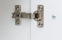 Unterschrank PARIS 30 x 64 cm Weiß/ Wotan Eiche