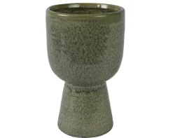 Vase 20 cm grün