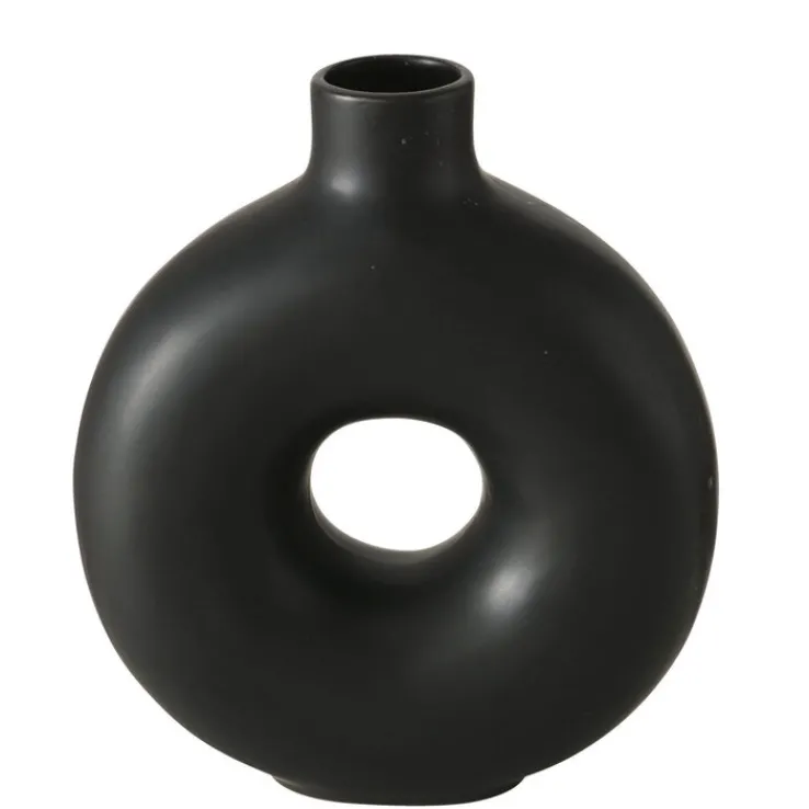 Vase LANYO 20 cm schwarz
