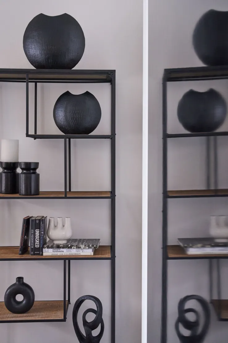 Vase LANYO 20 cm schwarz