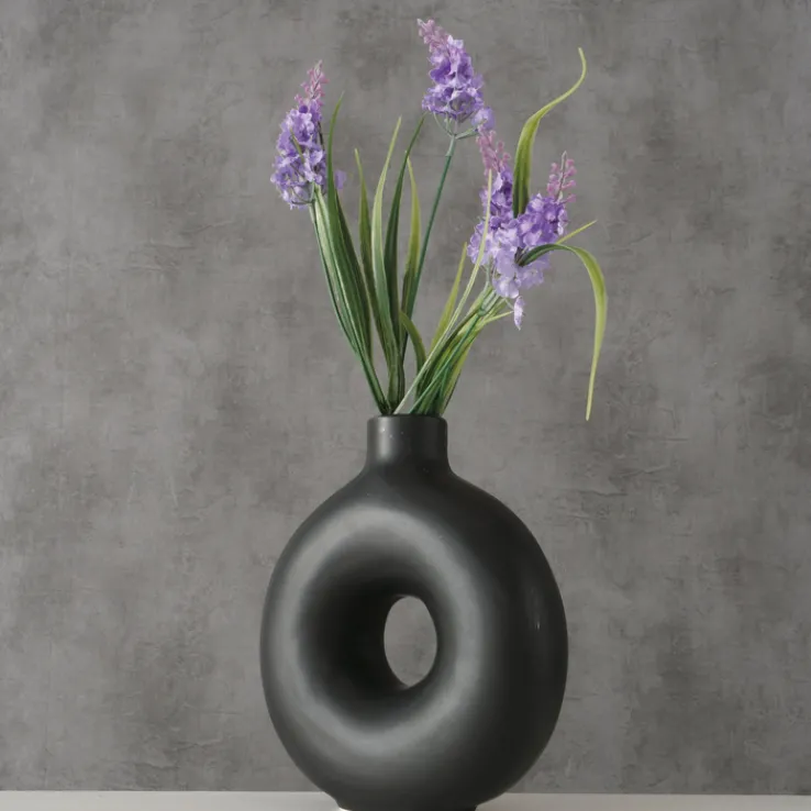 Vase LANYO 20 cm schwarz