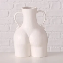 Vase MARYLA 22 cm weiß