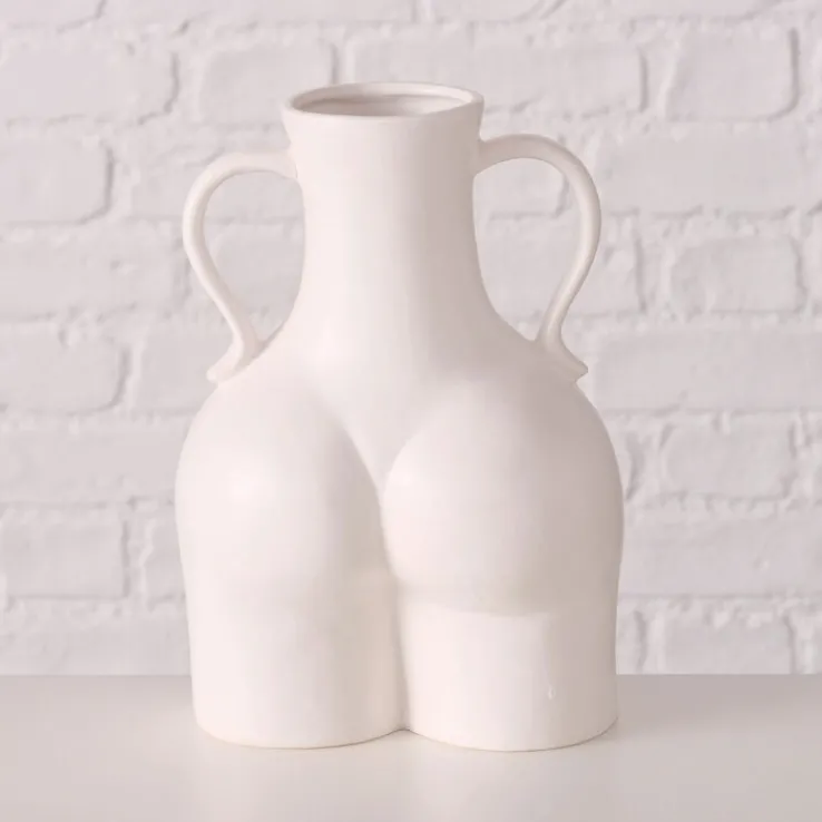 Vase MARYLA 22 cm weiß