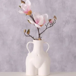 Vase MARYLA 22 cm weiß