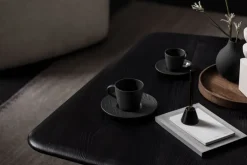 Villeroy & Boch Kaffeetasse MANUFACTURE ROCK grau/ schwarz