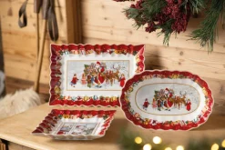 Villeroy & Boch Kuchenplatte TOY´s FANTASY Santa und Kinder