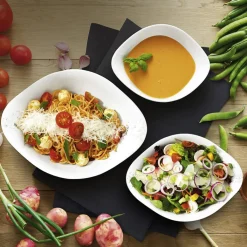 Villeroy & Boch Schalen-Set VAPIANO 6-teilig Porzellan weiß