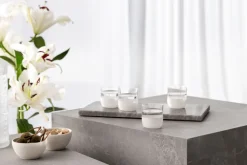 Villeroy & Boch Schnapsglas MANUFACTURE ROCK BLANC 4er Set weiß matt