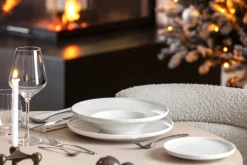 Villeroy & Boch Speiseteller AFINA Porzellan weiß