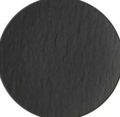 Villeroy & Boch Teller flach /Brotteller Ø 16 cm MANUFACTURE ROCK Schwarzgrau