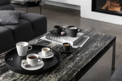 Villeroy & Boch Teller flach /Pizzateller Ø 32 cm MANUFACTURE ROCK Schwarzgrau