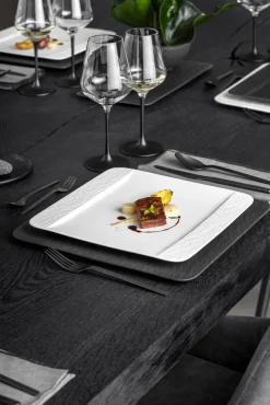 Villeroy & Boch Teller MANUFACTURE ROCK BLANC weiß