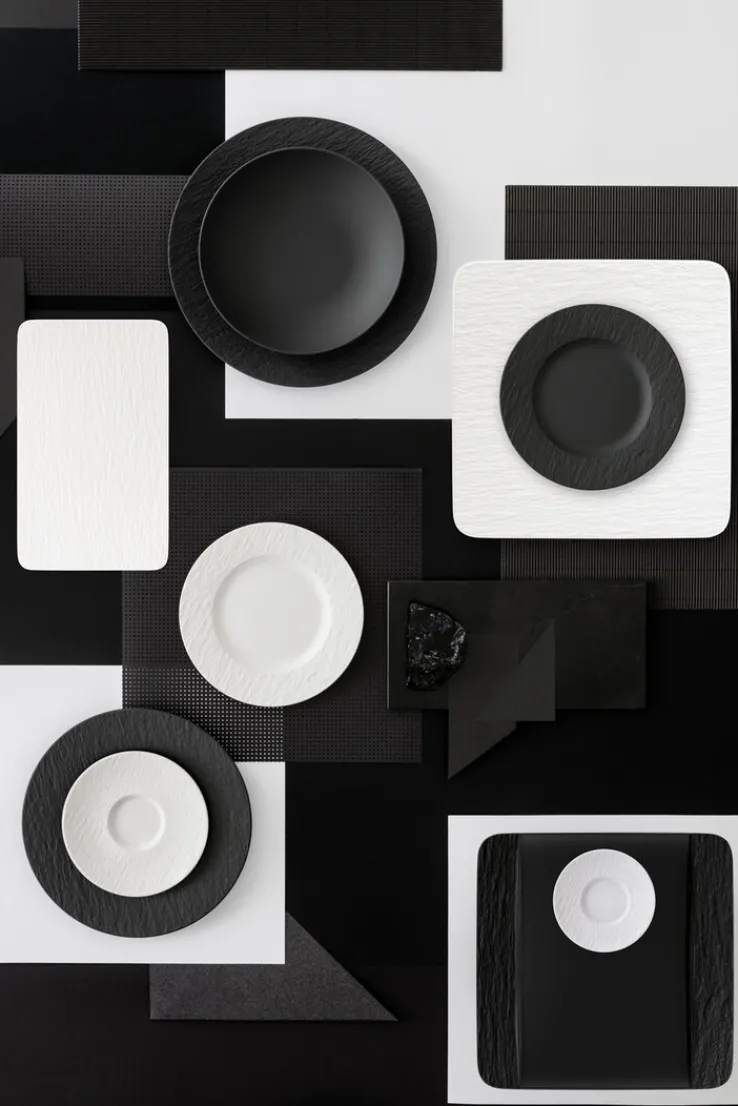 Villeroy & Boch Teller MANUFACTURE ROCK BLANC weiß