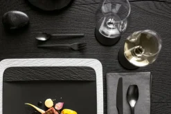 Villeroy & Boch Teller MANUFACTURE ROCK grau/ schwarz