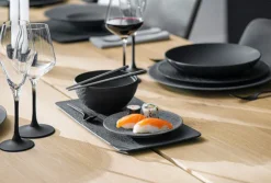 Villeroy & Boch Teller tief /Pastateller Ø 29 cm MANUFACTURE ROCK Schwarzgrau