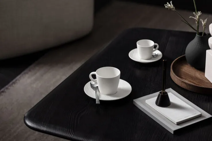 Villeroy & Boch Untertasse MANUFACTURE ROCK BLANC weiß