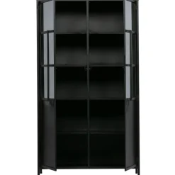 Vitrine EXHIBIT 90 x 170 cm schwarz