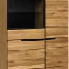 Vitrine MILO 103 x 147 cm Eiche teilmassiv