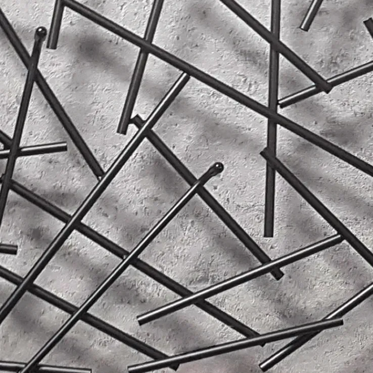 Wandgarderobe 100 x 40 x 5 cm Metall