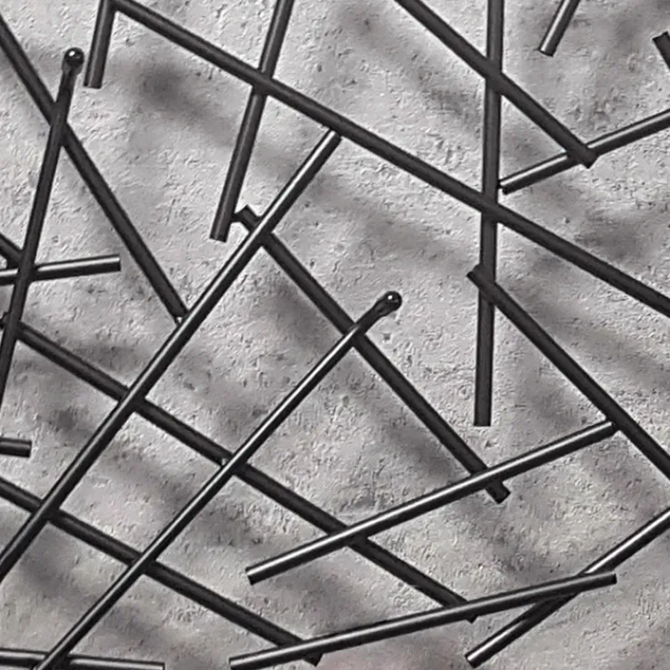 Wandgarderobe 100 x 40 x 5 cm Metall