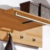 Wandgarderobe POUR 80 x 36 cm Kernbuche massiv