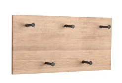 Wandgarderobe ROMY 40 cm braun /schwarz