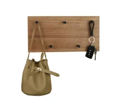 Wandgarderobe SAMANTHA 40x20 cm braun