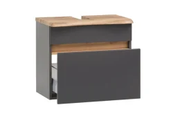 Waschbeckenunterschrank BRÜGGE grau 61cm