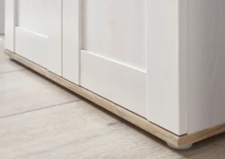 QUARTIER Waschbeckenunterschrank CASA 80 x 66 cm braun/ weiß